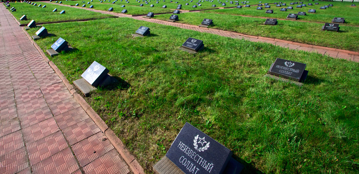На Богородском кладбище вспомнили неизвестных солдат, погибших на территории Чеченской Республики