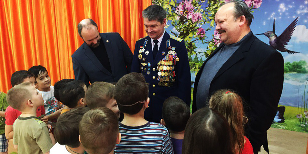 Ветераны посетили детский сад