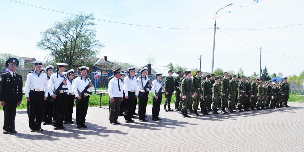 «БОЕВОЕ БРАТСТВО» приняло участие в церемонии принятие клятвы кадетов-моряков