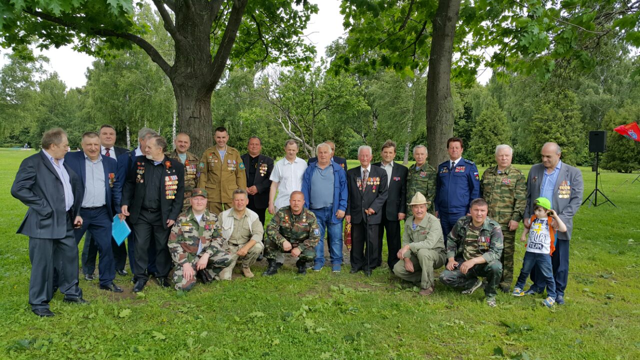 В Пушкино состоялась торжественная церемония открытия памятника воинам-интернационалистам, погибшим в локальных войнах и военных конфликтах