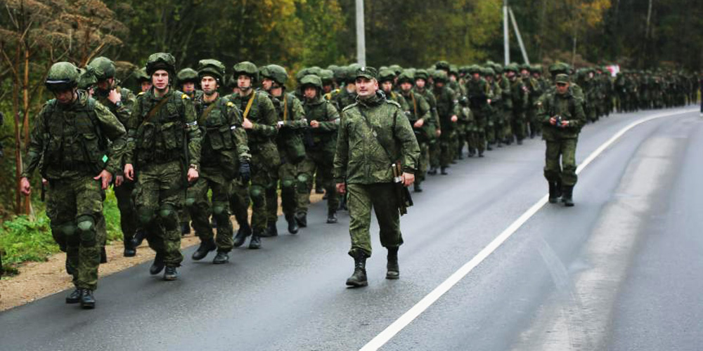 Курсанты МосВОКУ прошли Маршем Памяти по местам боевой славы курсантского полка в битве под Москвой