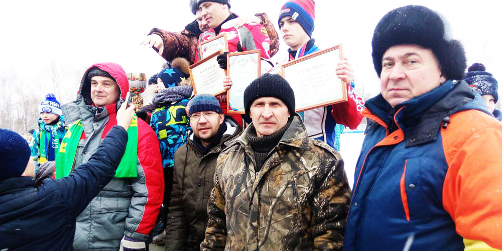 Луховицкое районное отделение «БОЕВОЕ БРАТСТВО» приняло участие в организации Чемпионата России по мотогонкам на льду