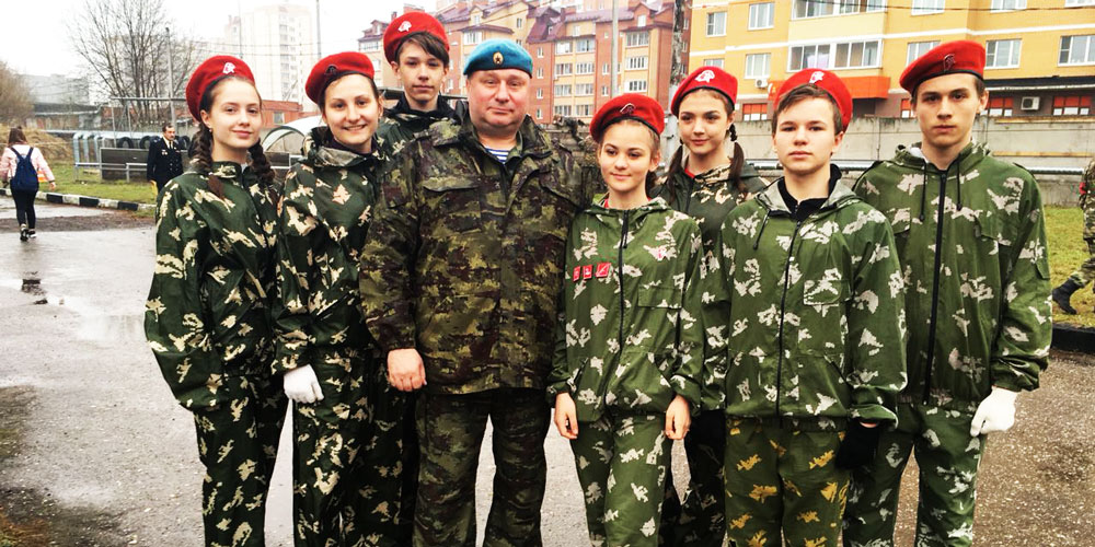 Командир военно-патриотического клуба выступил почётным гостем соревнований «Наследники Победы»