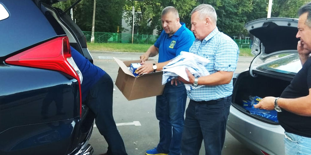 Пушкинское «БОЕВОЕ БРАТСТВО» отправило гуманитарную помощь для детского дома в ДНР