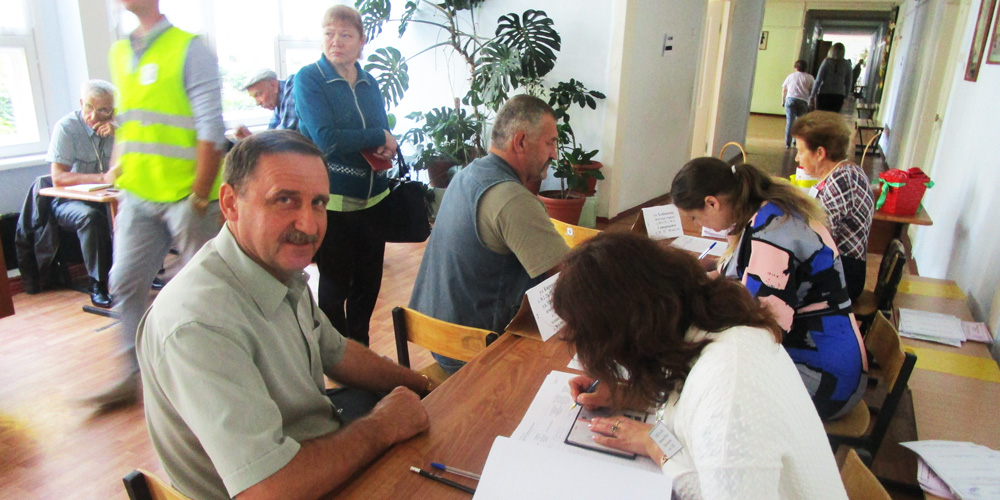 Ветераны активно принимали участие в выборах Губернатора