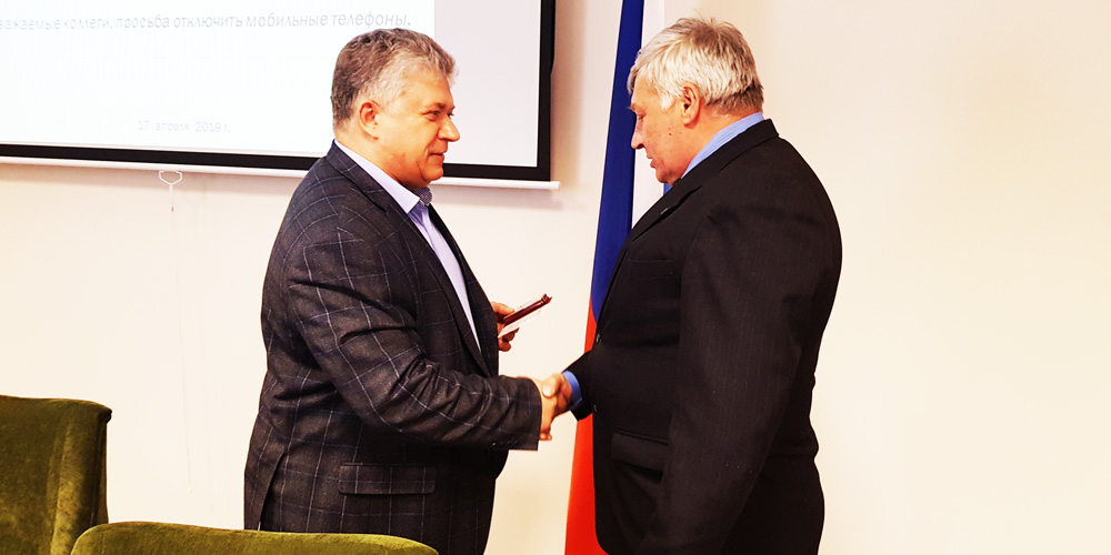 Руководитель Рузского районного отделения награжден юбилейной медалью