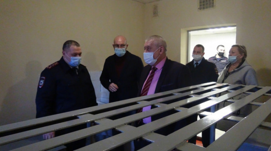 Представители Егорьевского «БОЕВОГО БРАТСТВА» участвовал в инспекции изолятора временного содержания
