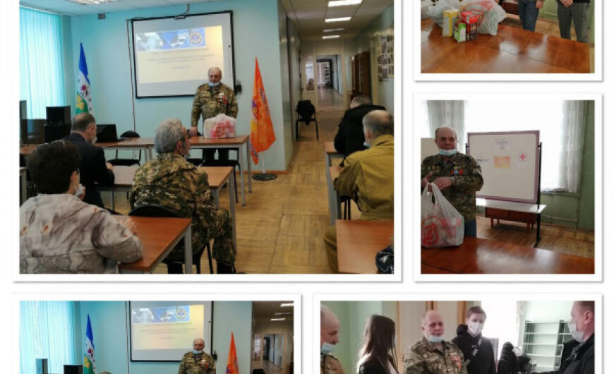 Ветераны и молодёжь поселка Новосиньково собирают гуманитарную помощь