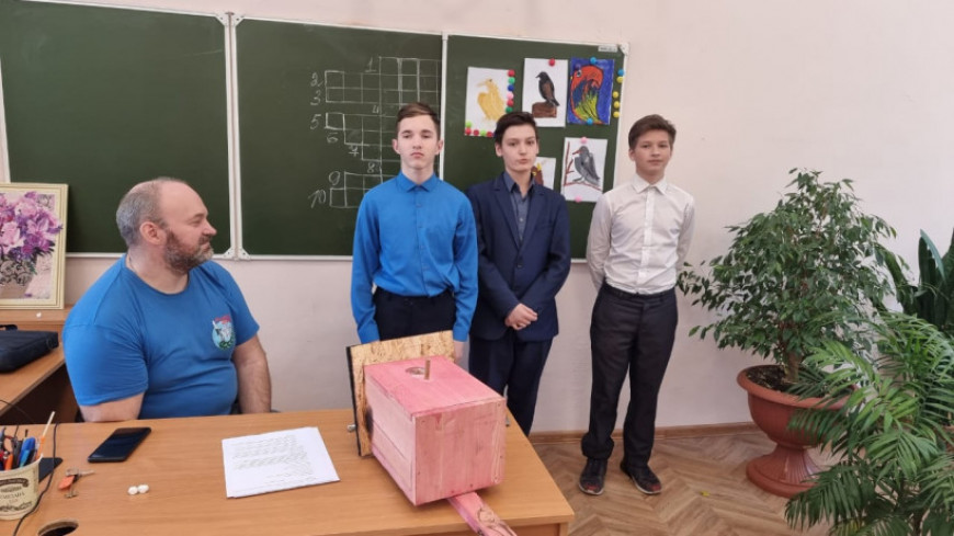 Алексей Кирин провел урок мужества в Кутузовской школе-интернате