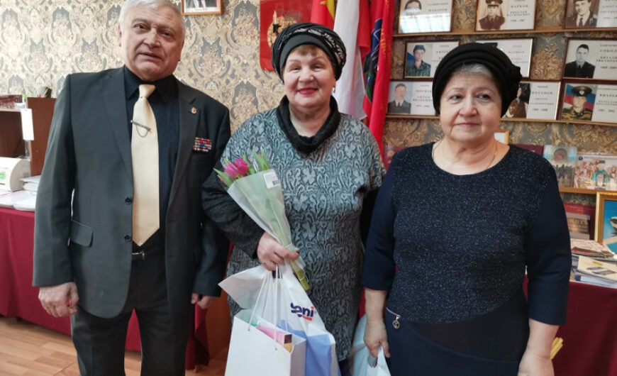 ветераны Егорьевского «БОЕВОГО БРАТСТВА» посетили матерей, вдов и дочерей погибших