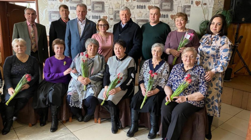 Ветераны Богородского «БОЕВОГО БРАТСТВА» поздравили с 8 марта матерей и вдов погибших защитников Отечества