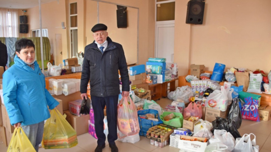 Члены Егорьевского «БОЕВОГО БРАТСТВА» продолжают сбор гуманитарной помощи для беженцев