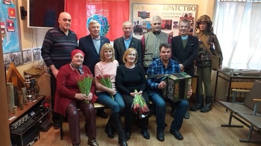 Ветераны Королёвского отделения встретились с вдовами и матерями погибших защитников Отечества