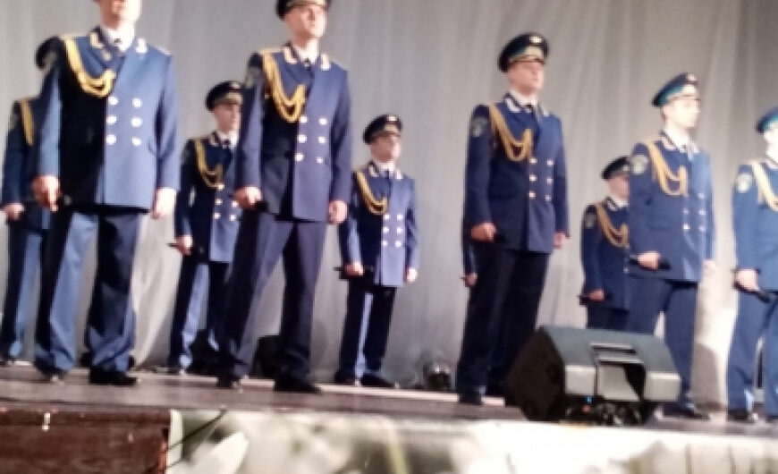 Концерт для военнослужащих прошёл в посёлке Горки-25