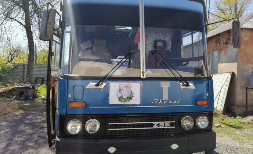 Руководитель Ивантеевского «БОЕВОГО БРАТСТВА» отправил очередной гуманитарный груз в Донбасс