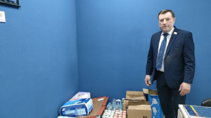 Ветеран «БОЕВОГО БРАТСТВА» Балашихи передал гуманитарную помощь в Донбасс 
