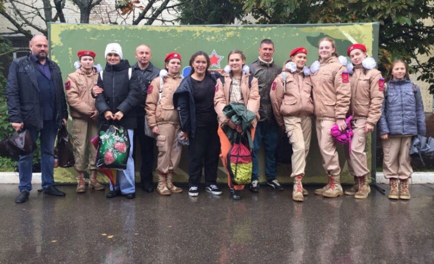 Представительницы Балашихи участвовали в военно-патриотической игре «Девушки в погонах»