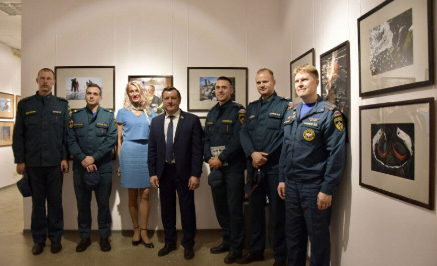 Открытие в Балашихе выставки «Любимый город» прошло с участием ветеранов «БОЕВОГО БРАТСТВА»