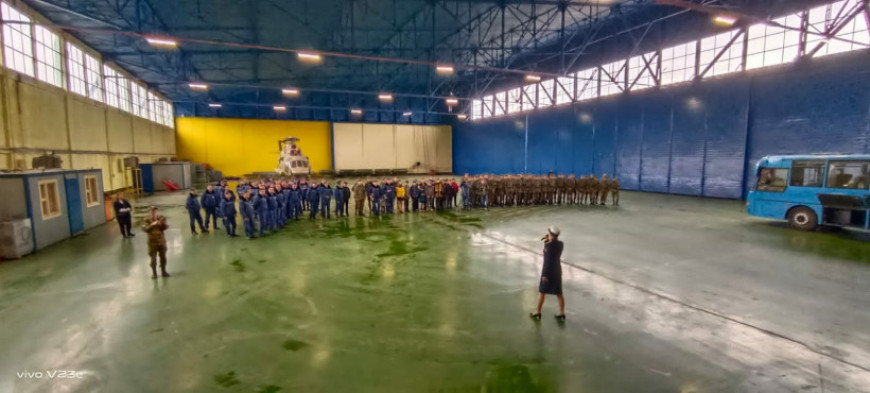 Концерт на аэродроме Чкаловский посетили ветераны и юнармейцы