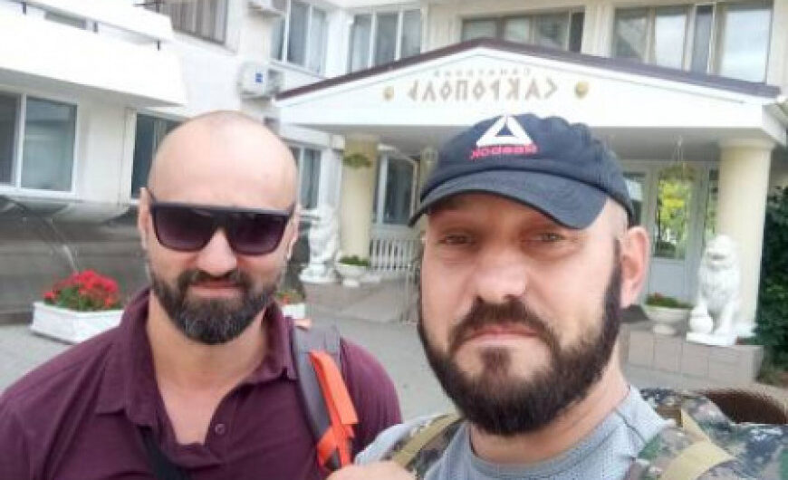 Ветераны «БОЕВОГО БРАТСТВА» Иван Дербенцев и Алексей Бабюк отдохнули в Крыму