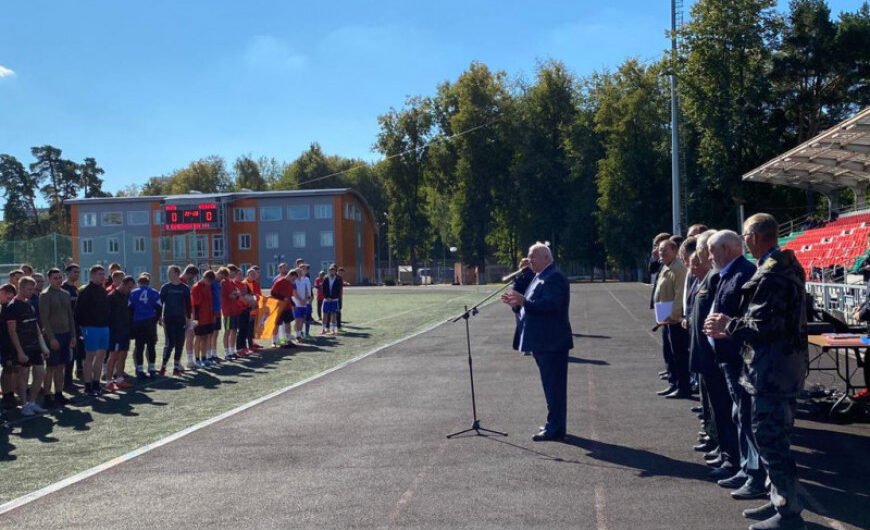 Футбольный турнир в Наро-Фоминске посвятили Дню танкиста