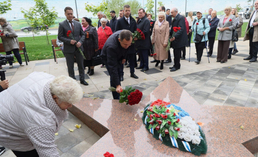 В Балашихе почтили память погибших фронтовиков