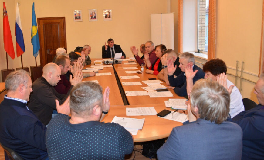 Члены Лотошинского отделения участвовали  в заседании Совета депутатов