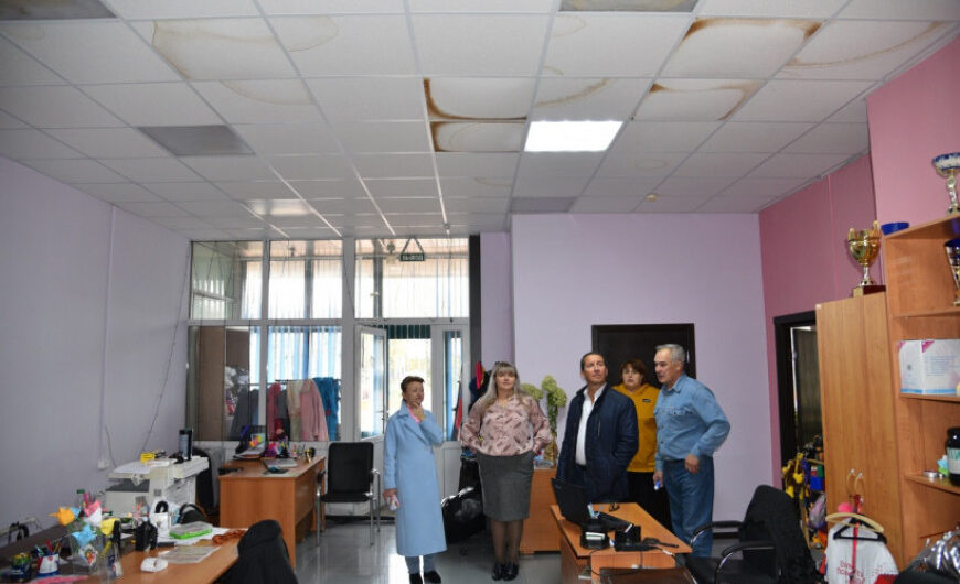 Ветеран Лотошинского отделения инспектировал ремонт молодежного центра
