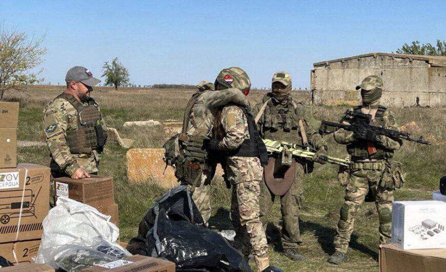 Солнечногорские ветераны передали военнослужащим тепловые пушки