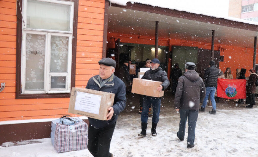 Егорьевские ветераны  сопроводили гуманитарный груз для мобилизованных