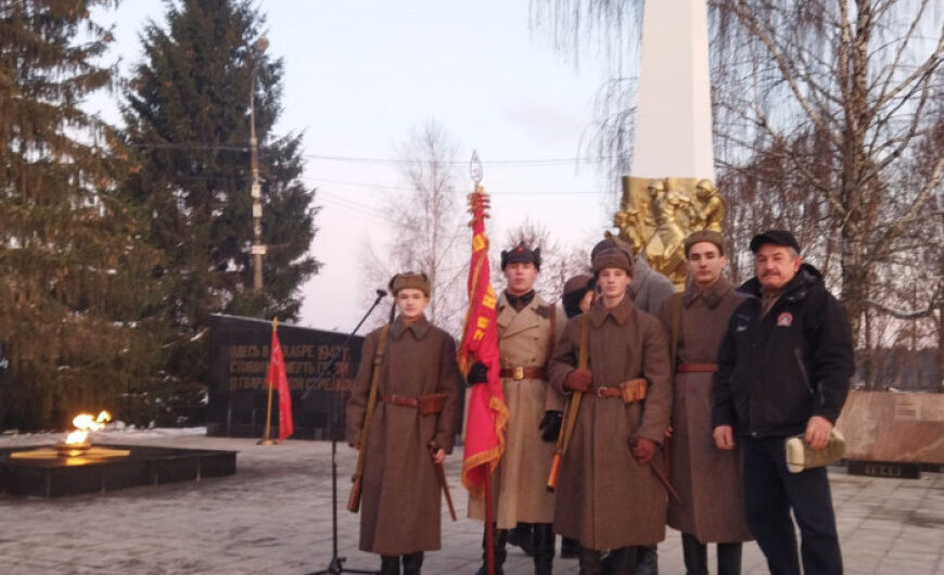 Красногорские ветераны участвовали в патриотической акции «Битва под Москвой»