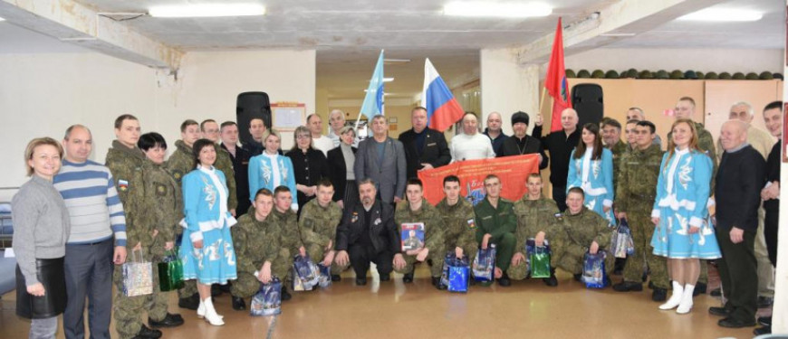 Ветераны Лотошинского отделения побывали в воинской части в деревне Круглово