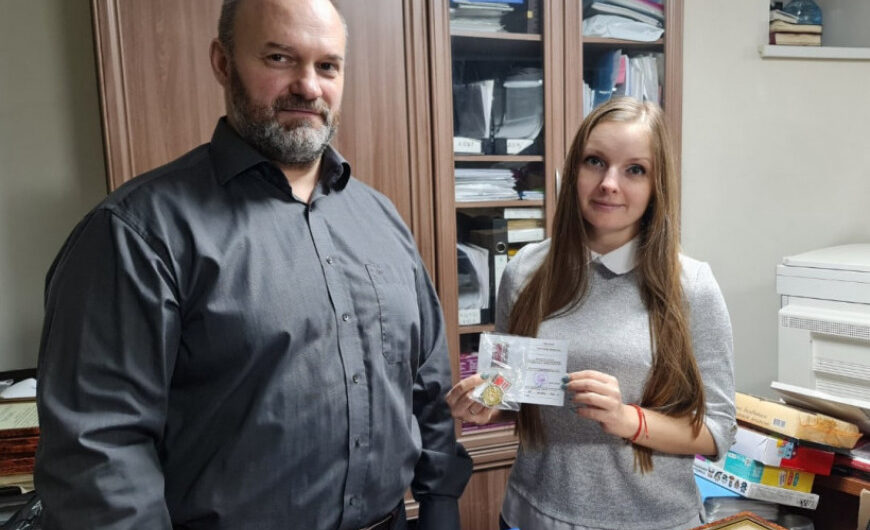 Анастасия Наумова из домодедовской «Волонтерской роты» отмечена медалью «За заслуги перед ветеранской организацией «БОЕВОЕ БРАТСТВО»