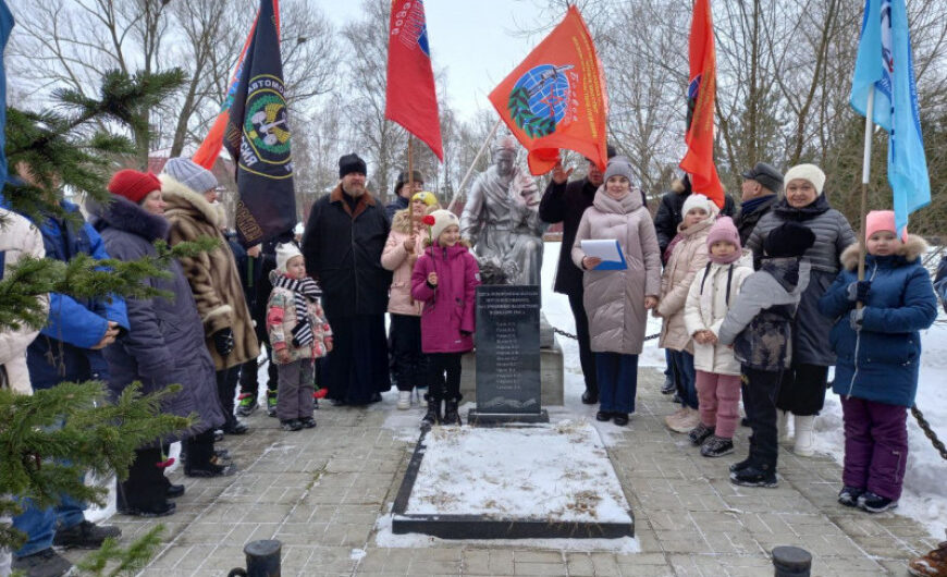 В деревне Кульпино прошел митинг памяти погибших в Великой Отечественной войне